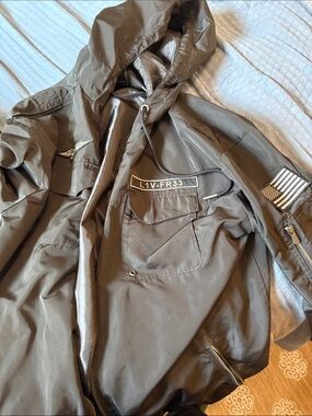 Champs Sports Gear Black Hooded Men's Jacket